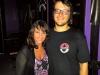 Marla (Ocean 98) is a proud mom w/ son Michael after his show with The Messengers at Trader Lee’s.